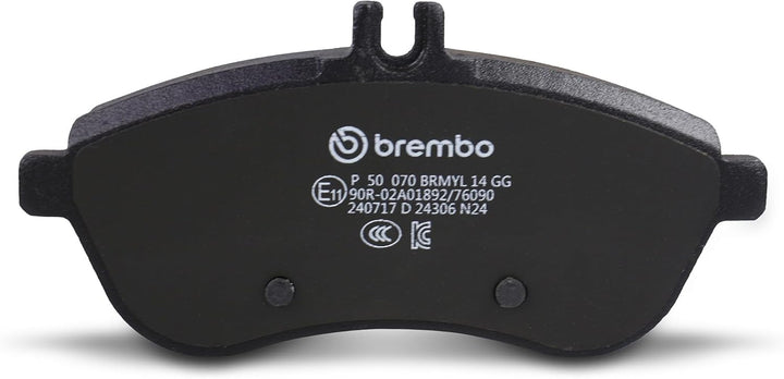 Brembo P 50 070 Bremsbelagsatz, Scheibenbremse - (4-teilig)