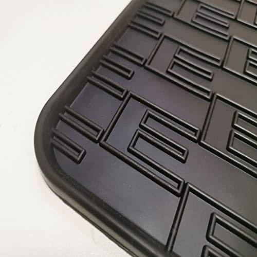 edecor Gummifussmatten Automatten Gummimatten Gummi Fussmatten Satz Set für VW ID. 5 ab Bj. 2022