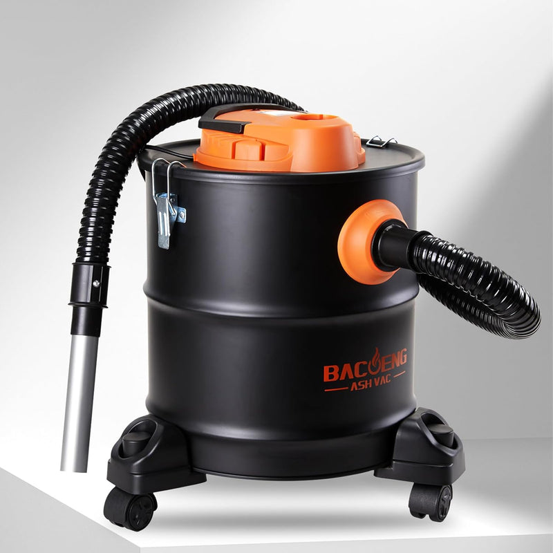 BACOENG Aschesauger für Kamin, 20L Aschesauger, 1200W Kaminstaubsauger Aschestaubsauger für Kaminofe