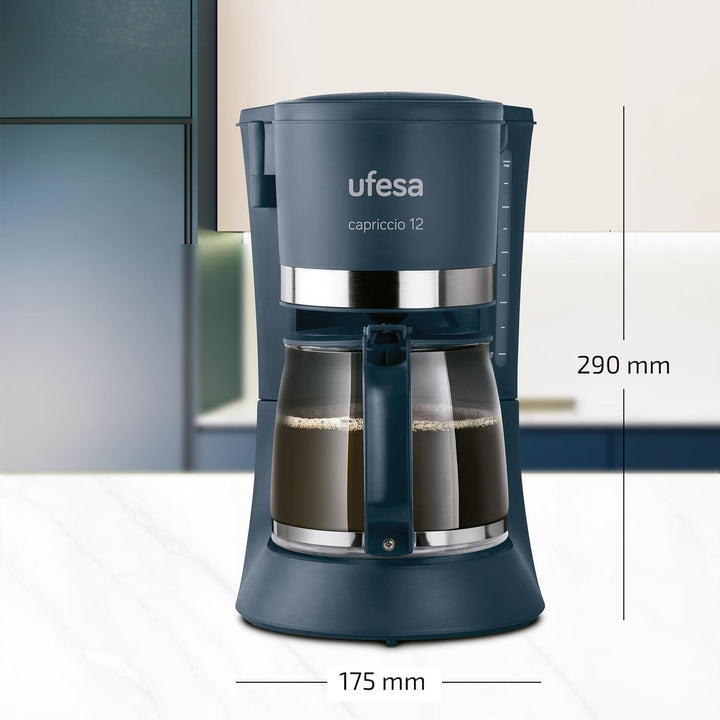 Cafetière goutte à goutte UFESA CG7124 12 Tassen, 12 Tassen