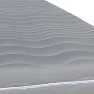 IZER Matratze GreyPLUS 80x200 cm mit KOKOS-Material | 2 in 1 (H3 und H4) | 7 Zonen | Taschenfederker