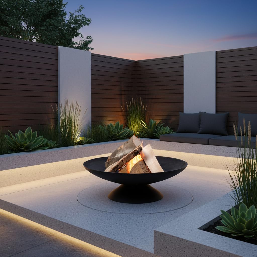 Jet-Line® | Feuerschale | Indio | Garten | Grill | 60 cm | Design | Outdoor | Gusseisen | Feuerstell