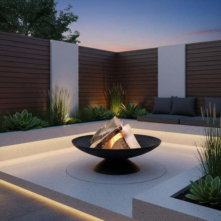 Jet-Line® | Feuerschale | Indio | Garten | Grill | 60 cm | Design | Outdoor | Gusseisen | Feuerstell