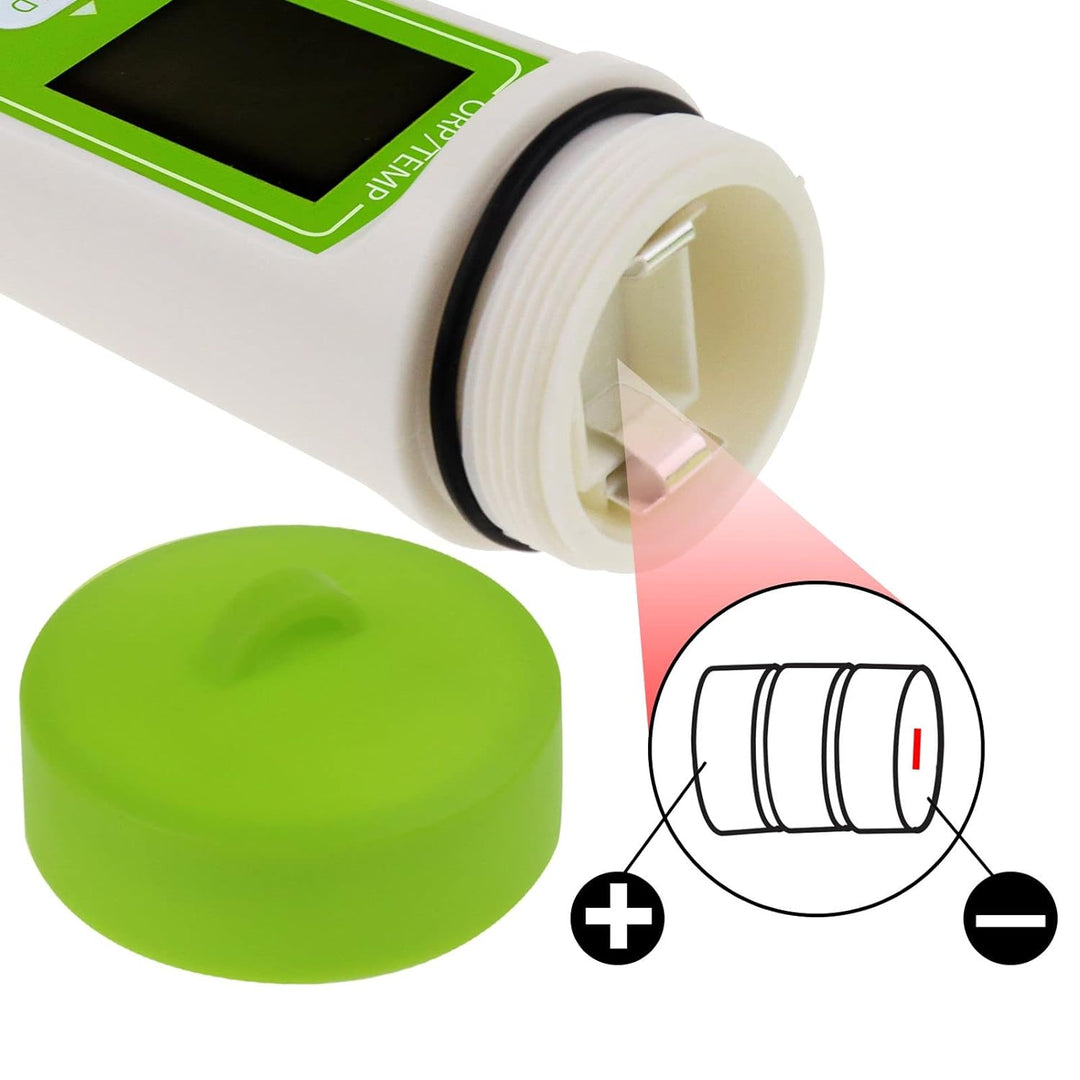 Digital ORP Meter mit Automatisch Kalibrierung & ORP Puffer Pulver, -1200~1200mV Hoch Richtigkeit OR