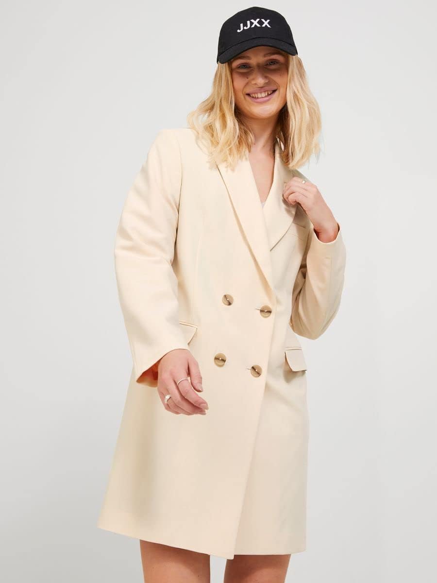 NAME IT Damen Jjxx Jxmary Blazer Dress Sn L Seedpearl, L Seedpearl