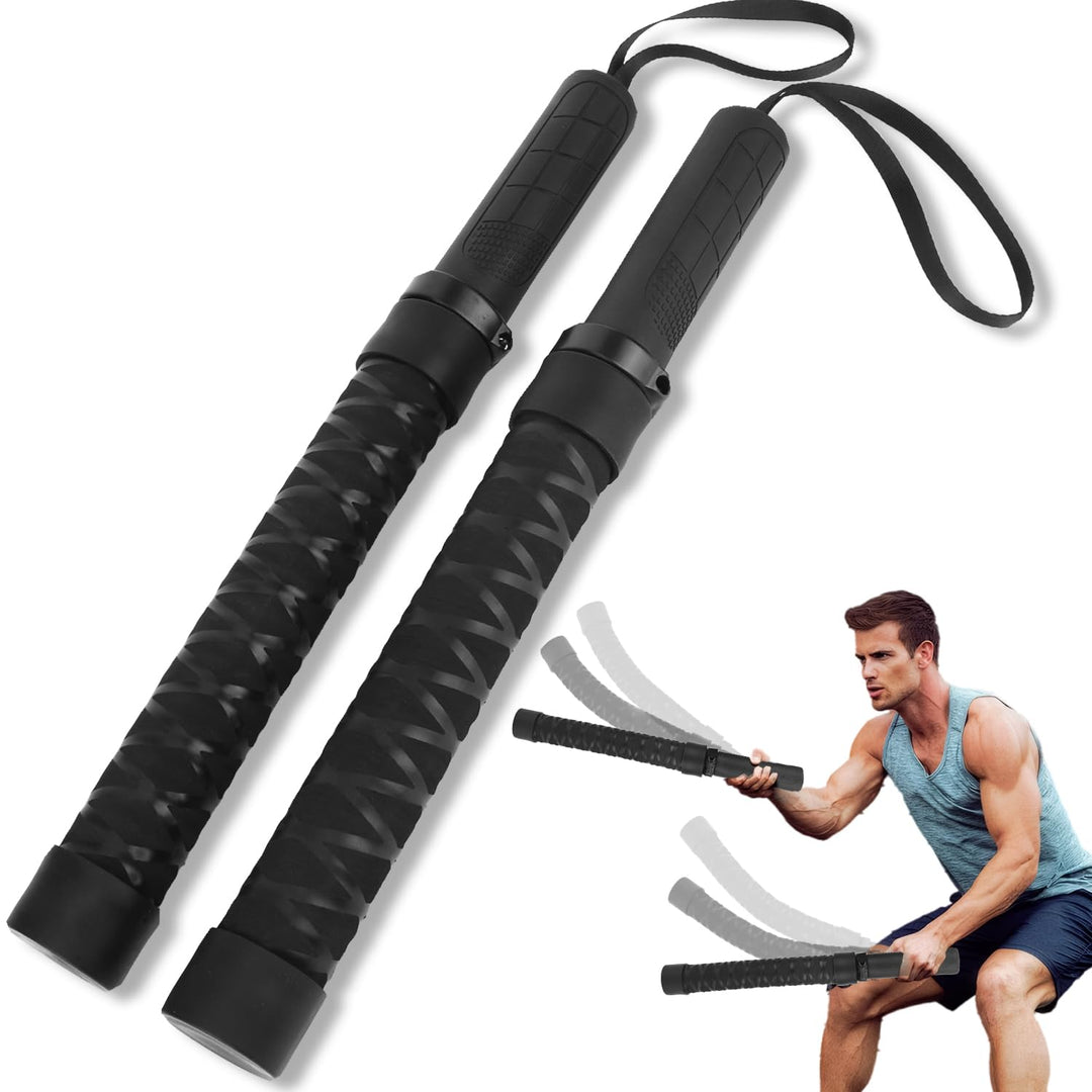 Upgrade Weighted Battle Rope Ohne Seil for Home Gym, Heavy Duty Air Ropes Für Fortgeschrittenes Fitn