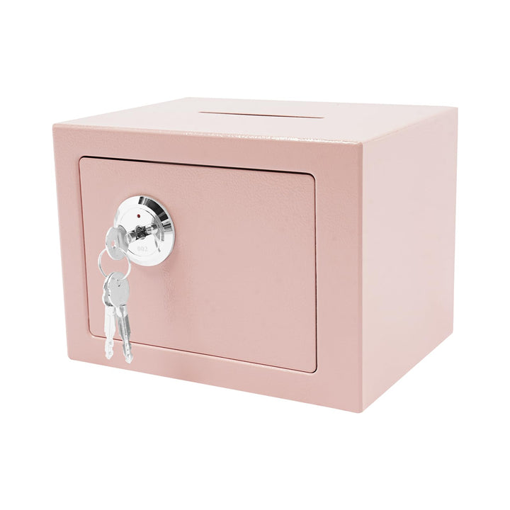 WooDerson Safe Tresor Möbeltresor, Geldtresor für Schränke mit Einwurfschlitz Kleine Tresorbox mit 3