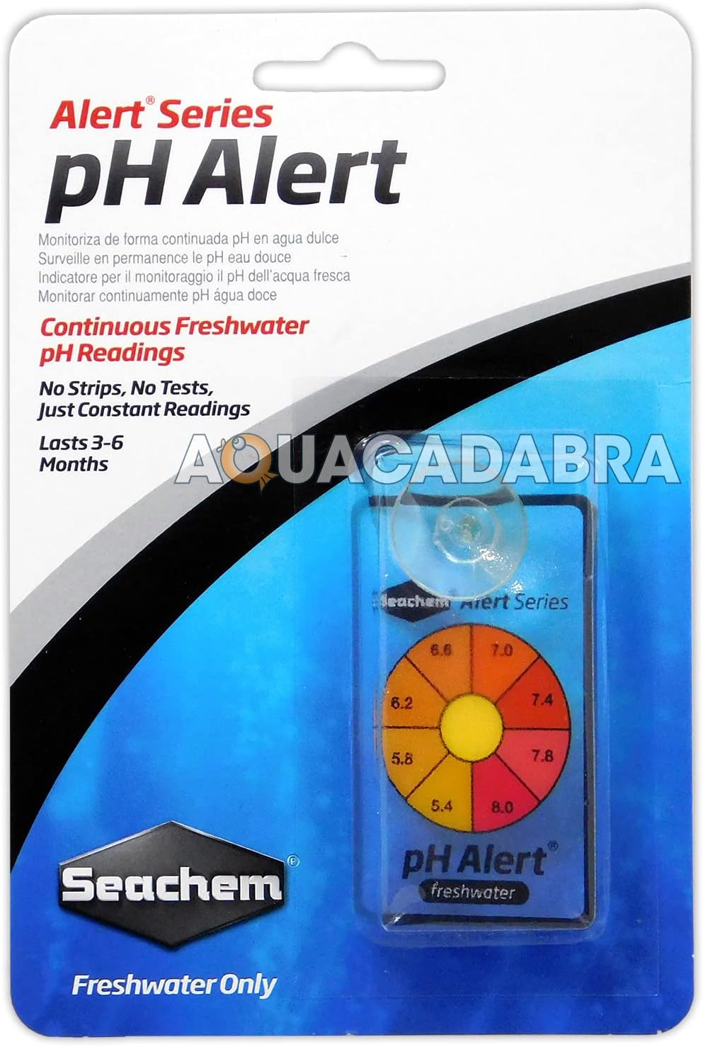 Seachem pH-Wert bei Süsswasser, 1.5 x 2.5"