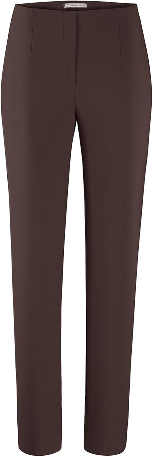 Stehmann, INA-800-14060 Lange gerade geschnittene Stretch-Hose 38 Camel Light, 38 Camel Light
