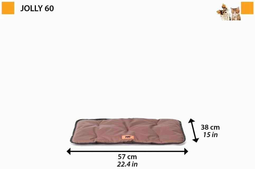 Ferplast Hundematte & Katzenmatte Klein - Waschbares Hundebett - Hundekissen - Wasserdicht & Kratzfe