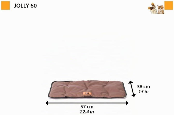 Ferplast Hundematte & Katzenmatte Klein - Waschbares Hundebett - Hundekissen - Wasserdicht & Kratzfe