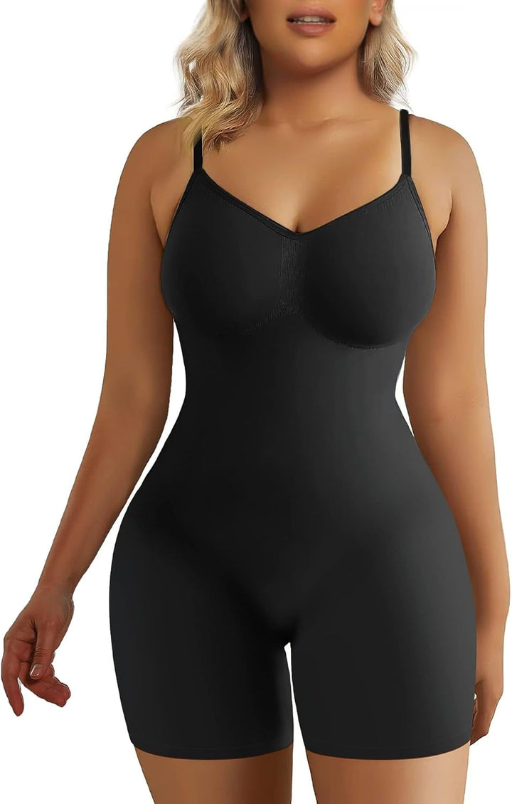 SHAPERX Shapewear Damen Figurformender Body Shaper Bauchweg Formende Bodys Abnehmen Shaping Bodysuit
