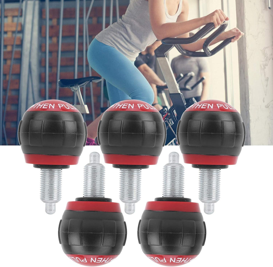 Zugstift Federstifte 5 Stück 50x45mm M16 Fitness Pop Zugstiftknopf Release Synthetischer Kartongriff