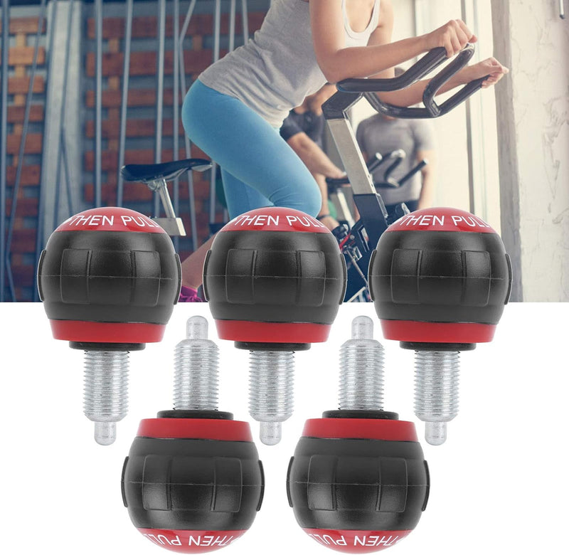 Zugstift Federstifte 5 Stück 50x45mm M16 Fitness Pop Zugstiftknopf Release Synthetischer Kartongriff
