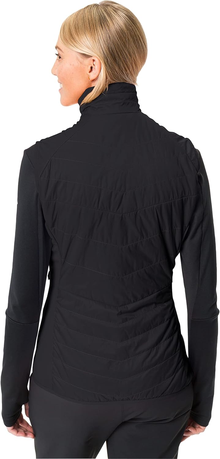 VAUDE Women's Sesvenna Vest IV - Isolationsweste Damen - warm und wasserabweisend 34 Schwarz, 34 Sch