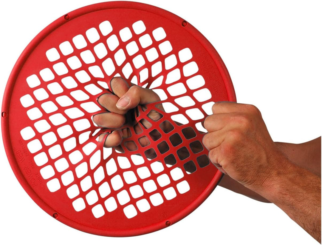 Power-Web Senior Übungsnetz Handtrainer Fingertrainer 38 cm, Rot, Mittel