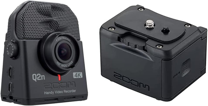 Zoom Q2n-4K/IF - Digitaler Audio-/Video-Recorder & BCQ-2n Akku für Q2n und Q2n-4K