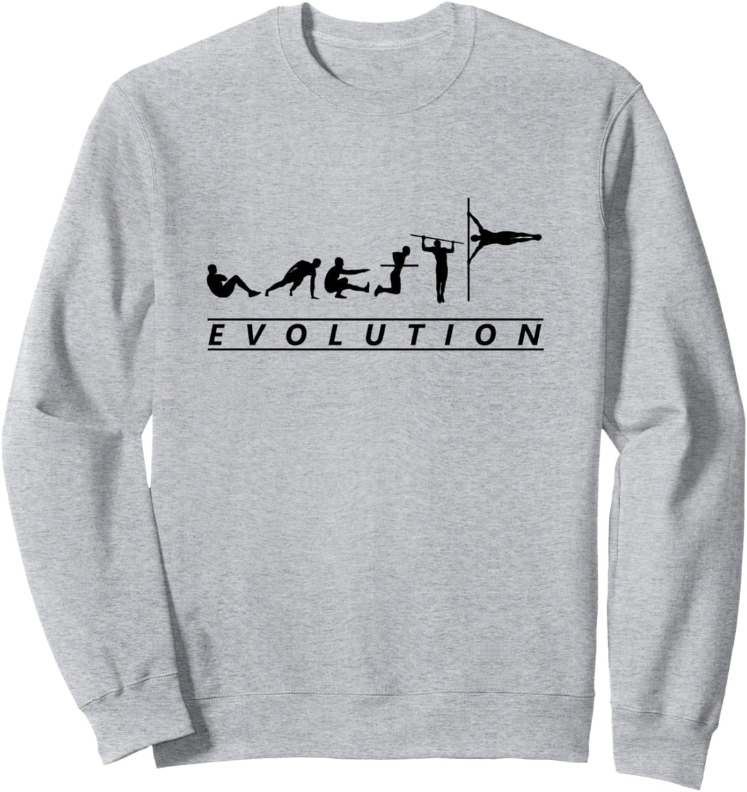 Calisthenics Evolution Street Workout Fitness Training Sweatshirt