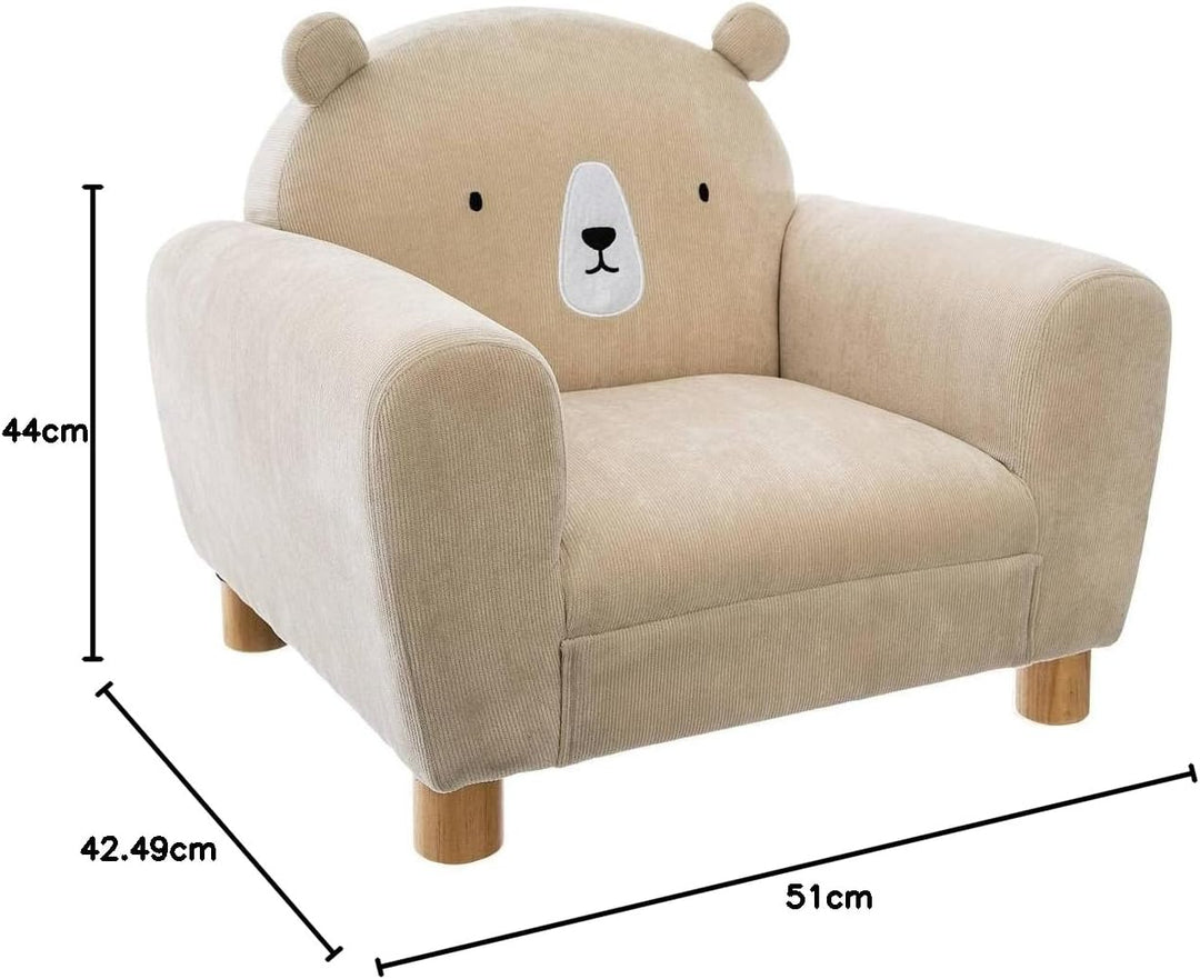 Kindersessel Bär - Beige - Atmosphera créateur d&