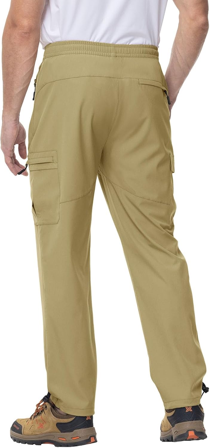 YSENTO Herren Wanderhose Outdoorhose Trekkinghose Sommer Leichte Atmungsaktiv Schnell Trockend Funkt