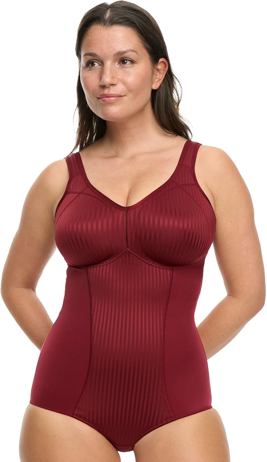 SUSA Body ohne Bügel Cremana / Body Shapewear Damen stark formend / Frauen Mieder / Softer Bodysuit