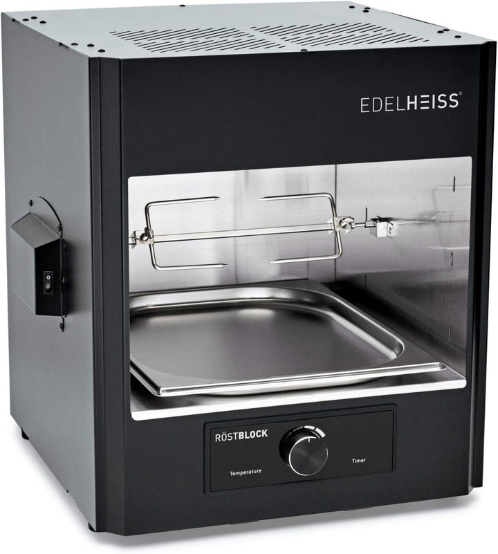Elektro Oberhitzegrill Röstblock, 2 Infrarotbrenner, Grillfläche 30x28,5cm