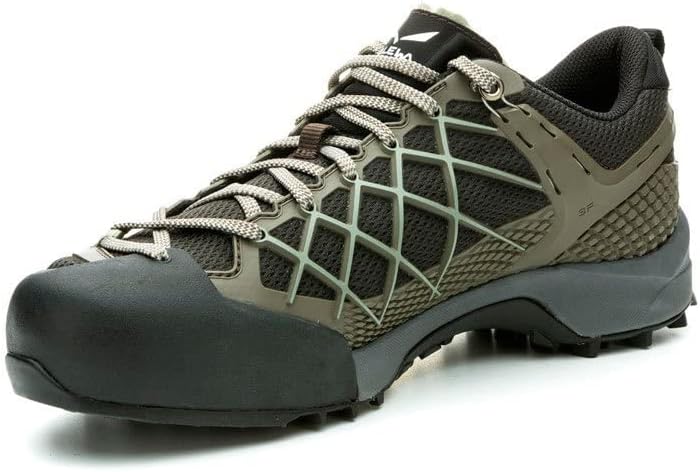 Salewa Wildfire Herren Zustiegsschuhe 46 EU Black Olive Siberia, 46 EU Black Olive Siberia