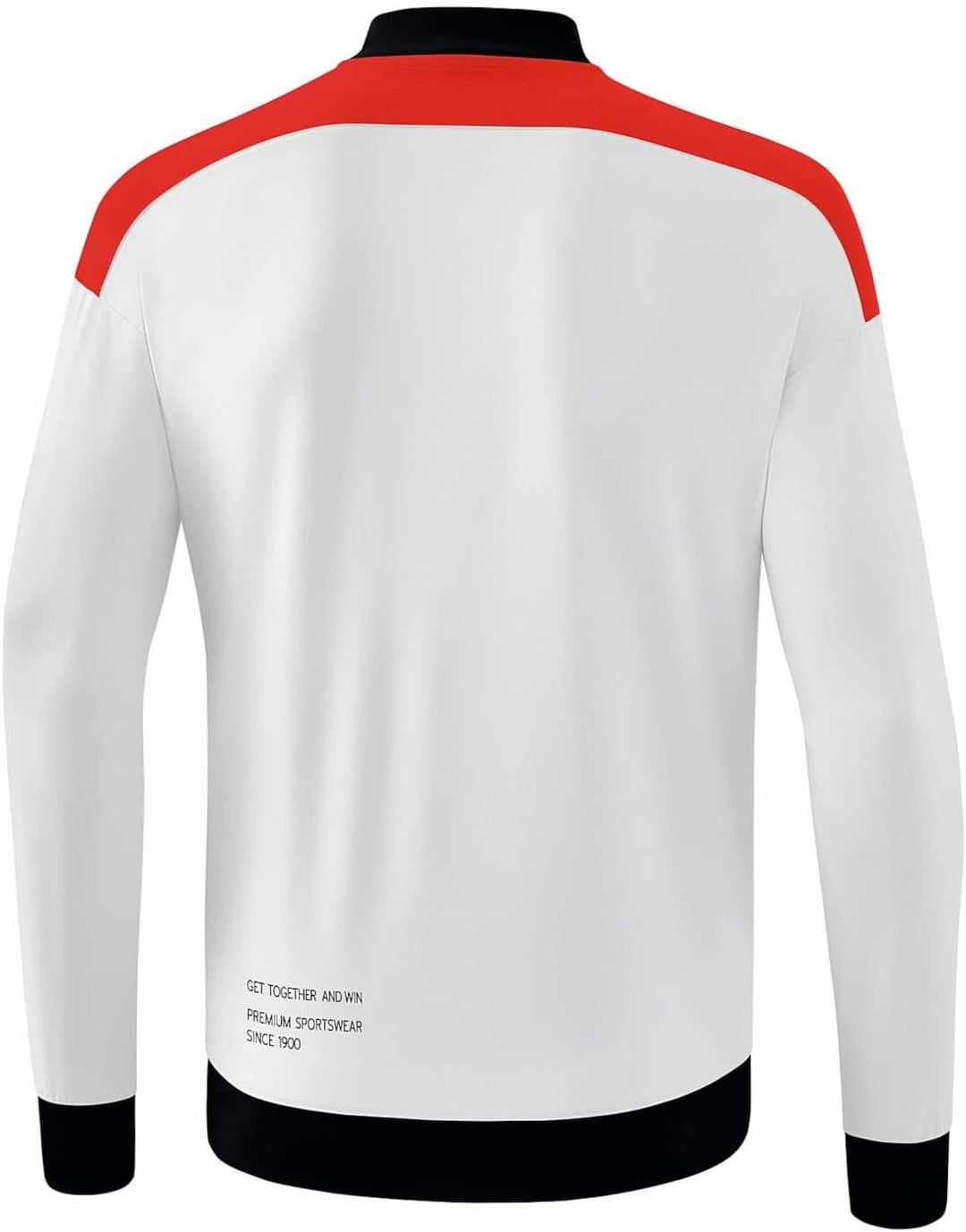 Erima Herren „CHANGE by erima" funktionelle Präsentationsjacke, Weiss/Rot/Schwarz