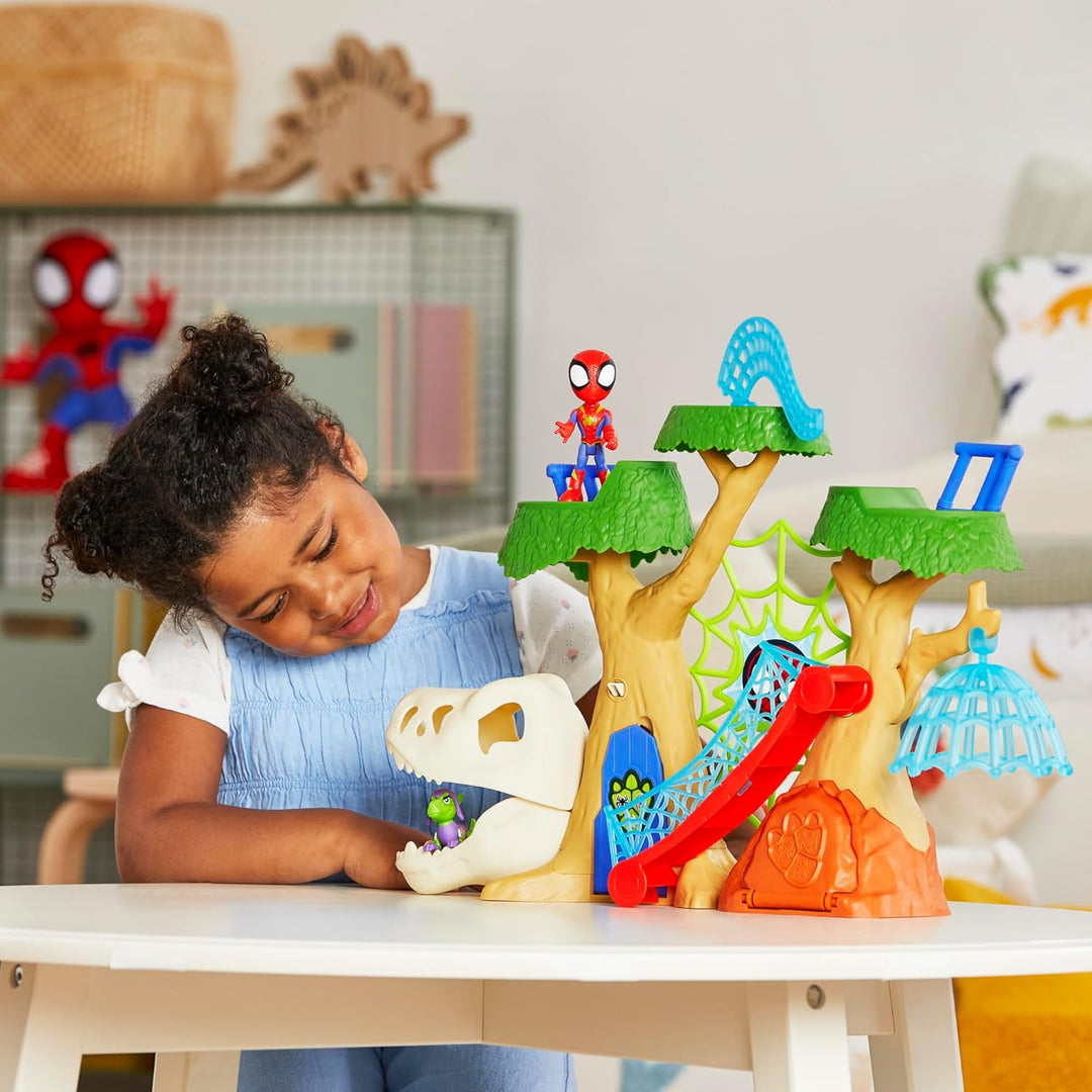 Marvel Spidey und Seine Super-Freunde Dino-Baumhaus Superhelden-Spielset