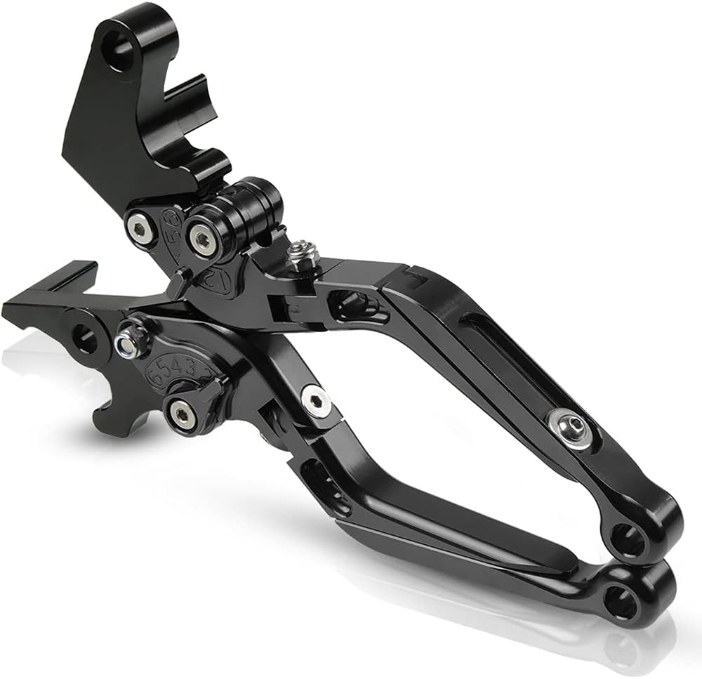 Z650 Einstellbar Bremskupplungshebel CNC Aluminium Bremshebel Kupplungshebel Für Kawasaki Z650 Z 650
