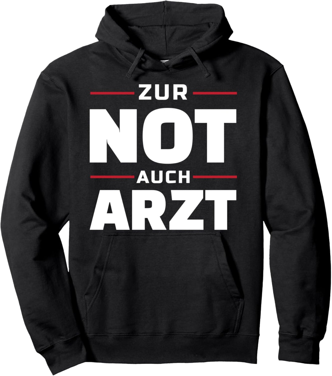 Notarzt I Rettungsdienst. Geschenk-Ideen. Motiv Notarztwagen Pullover Hoodie