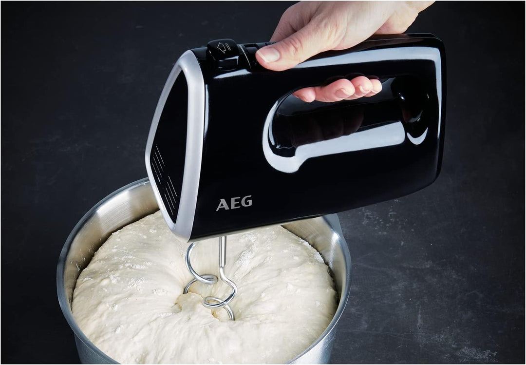 AEG HM3310 Handmixer, Power-Motor, 5 Stufen, Rührgerät, Rührbesen aus Edelstahl für optimale Schlag