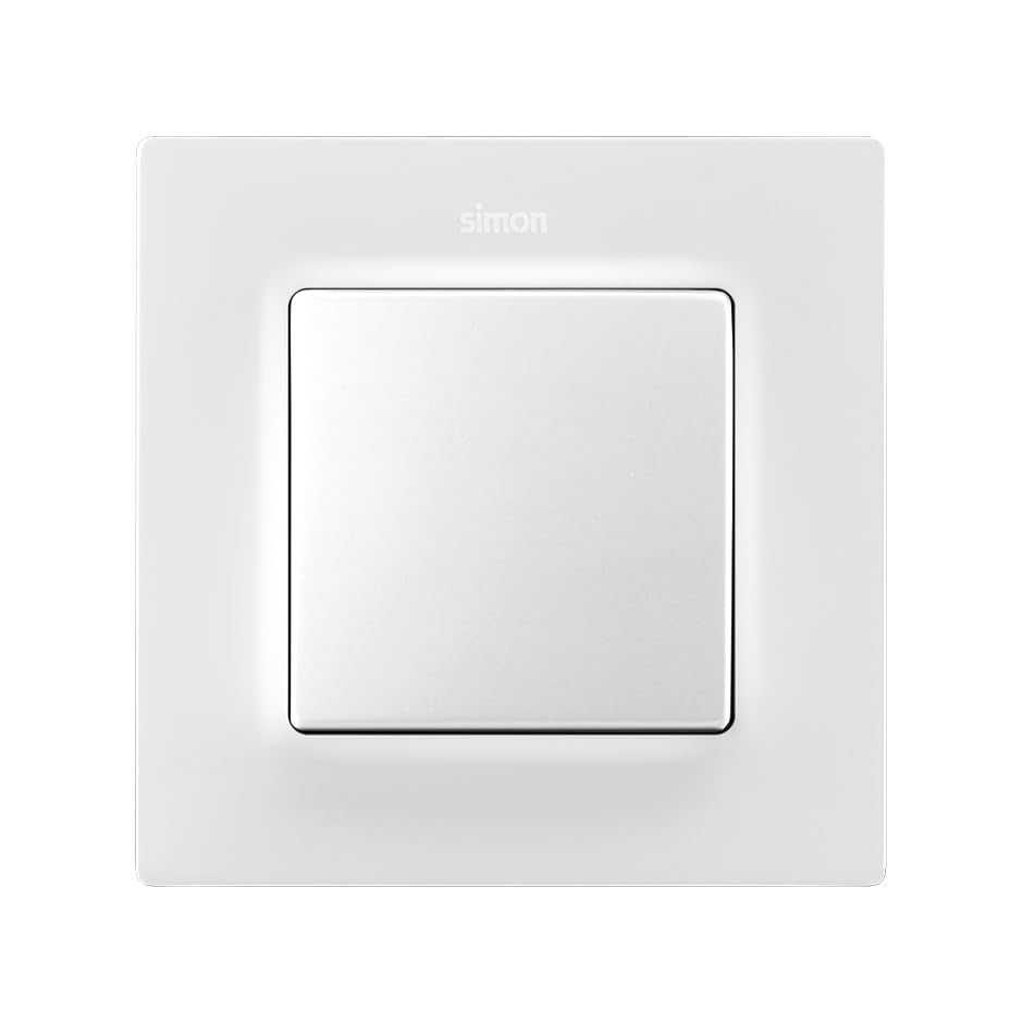Simon 82 Concept Switch Weiss matt