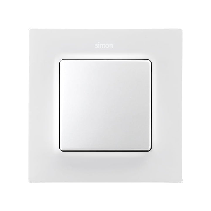 Simon 82 Concept Switch Weiss matt