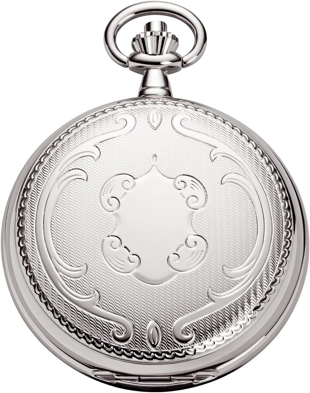 Regent Herren Taschenuhr Savonnette Skelett 51 MM Mechanischer Handaufzug Römische Zahlen in verschi