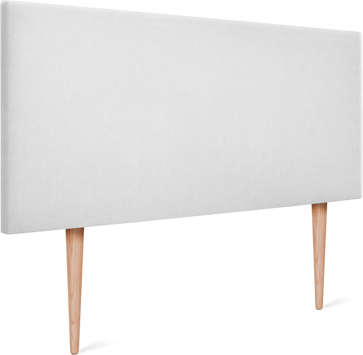 DHOME Kopfteil aus Kunstleder oder Stoff AQUALINE Glattes gepolstertes Kopfteil Luxusbett Kopfteil (