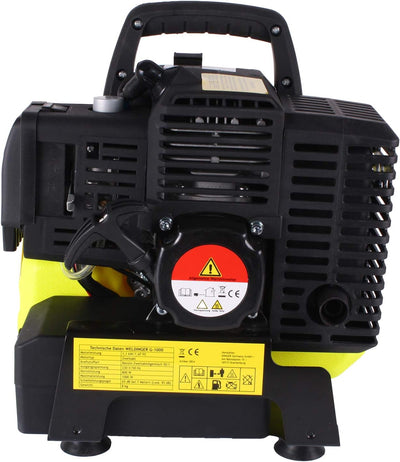 WELDINGER G1000 Generator im Taschenformat 8,5 kg 2-Takt 1000 W