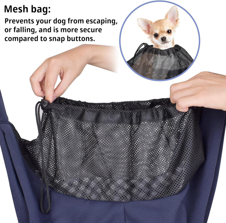 CUBY Tragetücher Sommer Hunde Kleine Hunde Katze Sling Pet Tragetuch Single Schulter Pet Bag für Rei