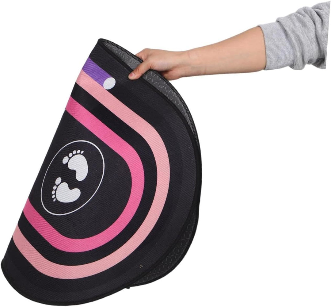 Stossdämpfende Springseilmatte Oval 80x48cm Rutschfest