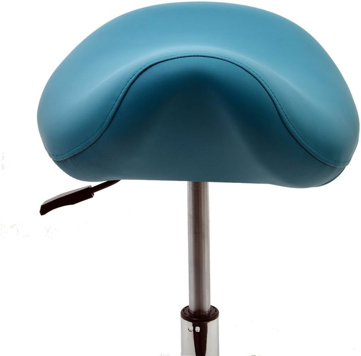 Promafit Sattelhocker/Sattelstuhl mit Gummirollen für alle Böden und Metallfuss - ergonomisch - stuf