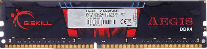 G.skill F4-3000c16s-8gisb 1x8gb Ddr4 3000mhz Ram Memory One Size Single, Single