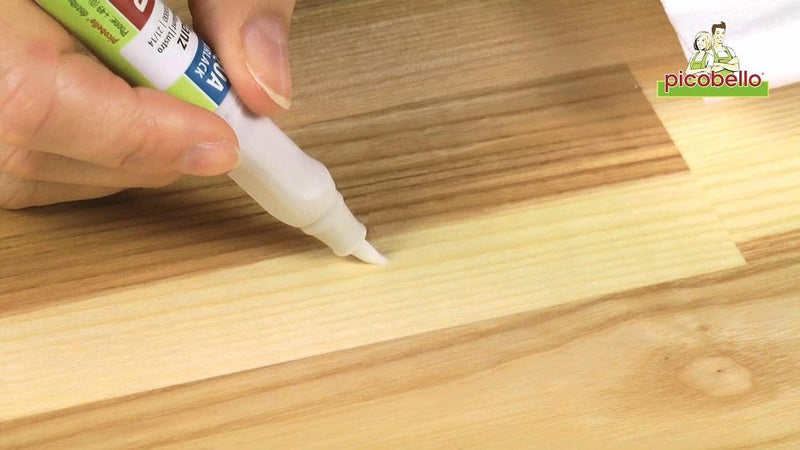 Picobello G61403 Holz Reparatur Set (Premium) -Parkett Laminat Möbel Treppen-für lackierte Oberfläch