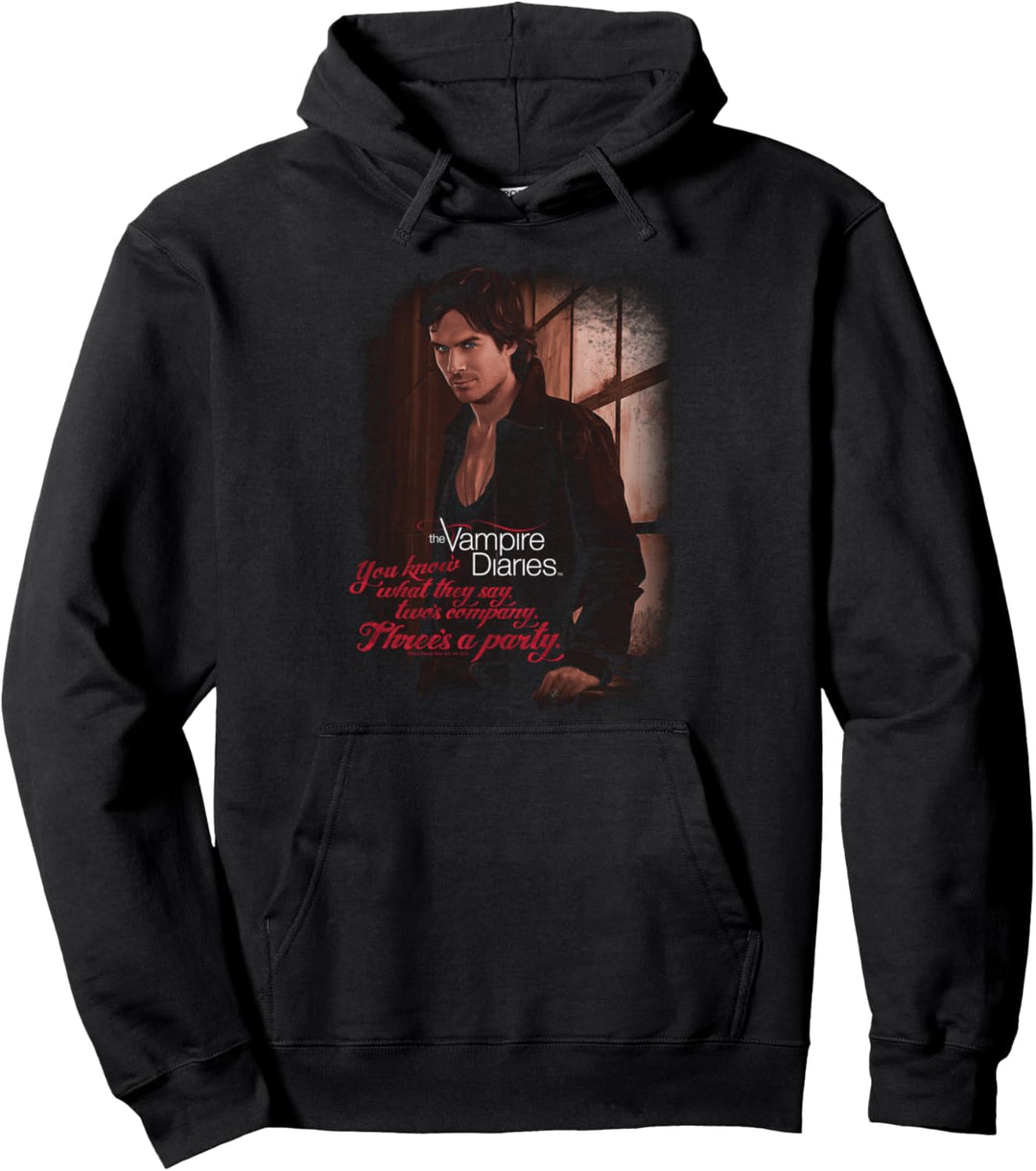 Vampire Diaries Threes A Party Pullover Hoodie