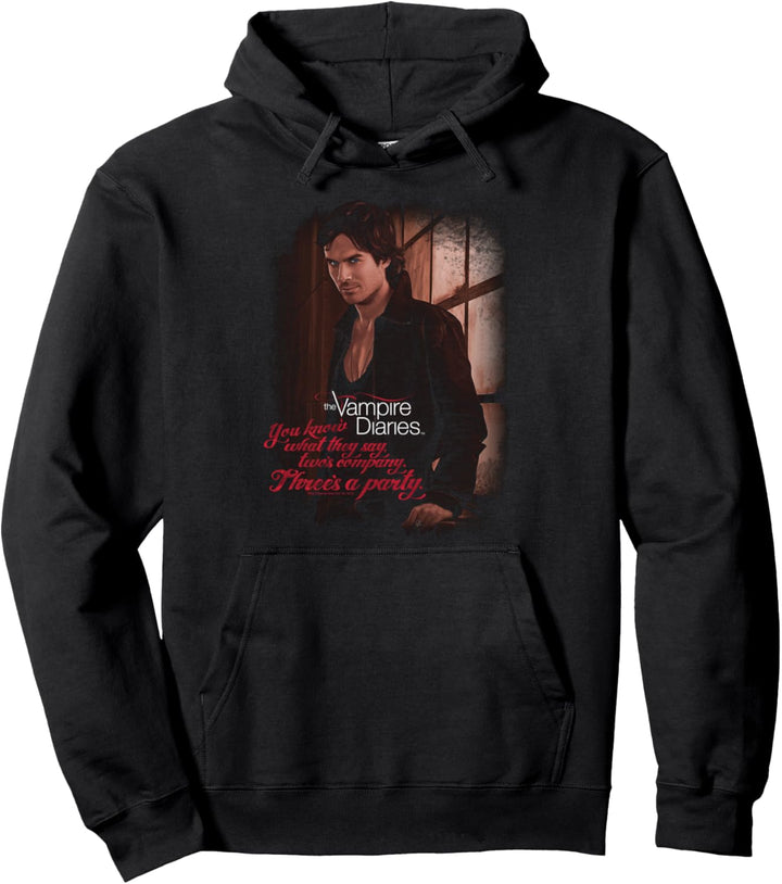 Vampire Diaries Threes A Party Pullover Hoodie