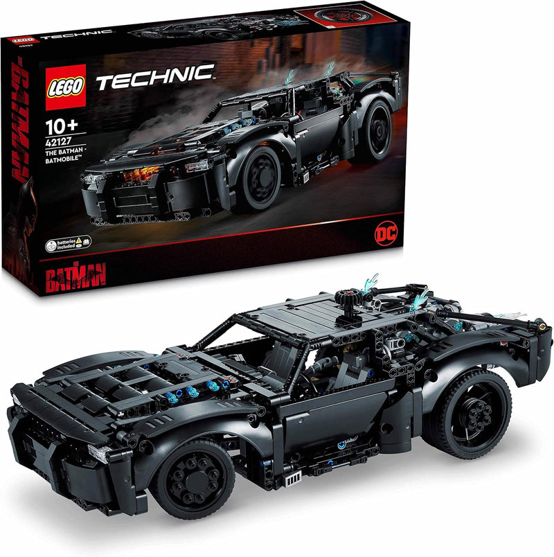 LEGO 42127 Technic BATMANS BATMOBIL Spielzeugauto, Modellauto-Bausatz aus dem Batman-Film von 2022 m