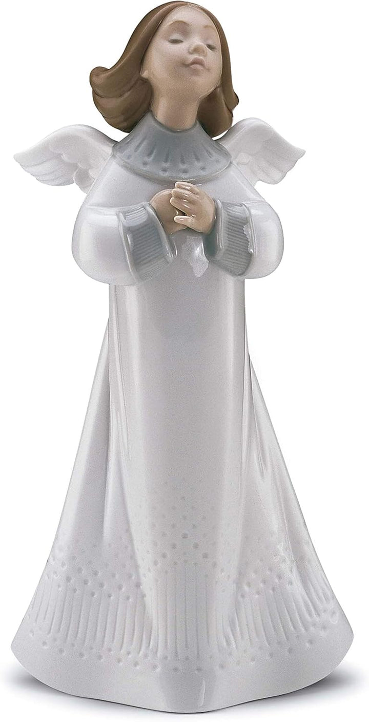 LLADRÓ Engel-Figur Das Gebet. Engel. Porzellan.