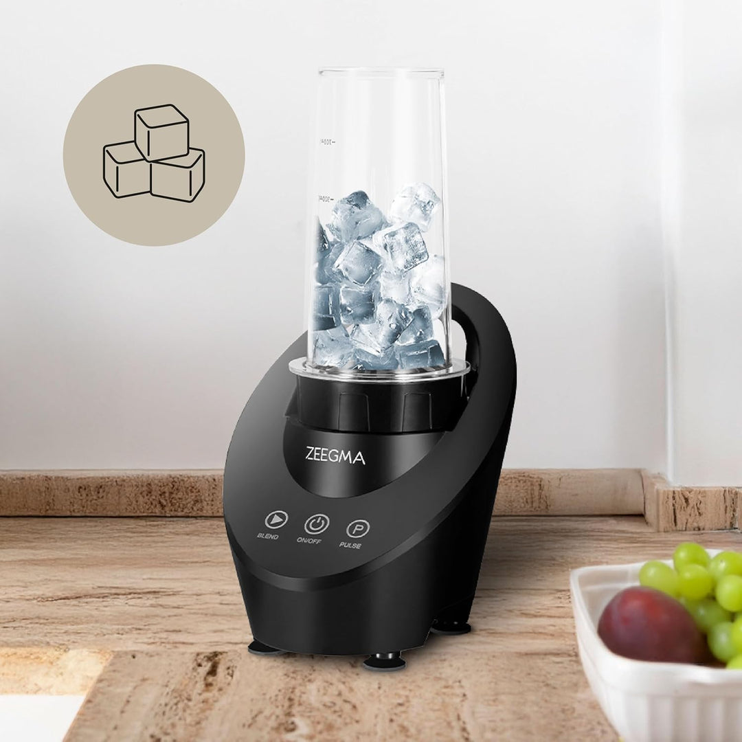 ZEEGMA VITAMINE FERRO Elektrischer Mixer für Cocktails und Smoothies, Magnetantriebstechnologie, 200