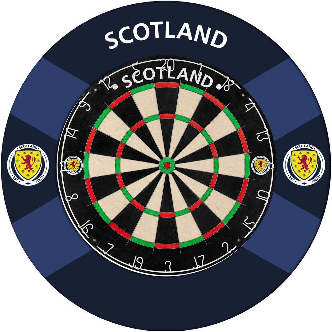 Darts Corner Schottland Dartscheibe Surround | Offiziell lizenziertes Schottland St Andrews Cross |