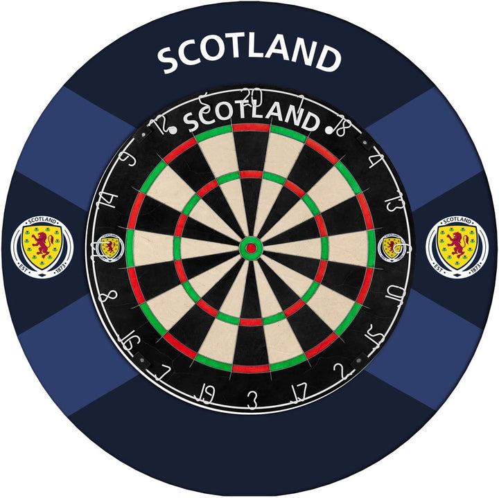 Darts Corner Schottland Dartscheibe Surround | Offiziell lizenziertes Schottland St Andrews Cross |