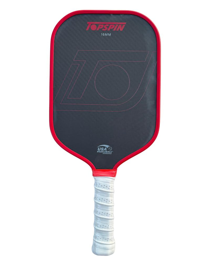 Topspin Pickleball Schläger aus Carbon - Profi Pickleball Paddle für Einsteiger & Profis - Leichter